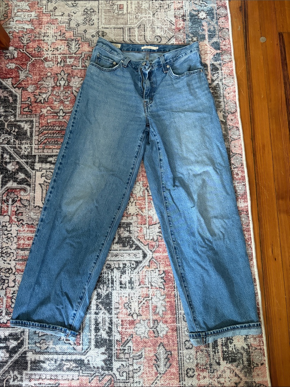 Levi's Women's Light Blue Boyfriend Jeans